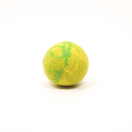 100% Wool Dog Toy Ball - Medium