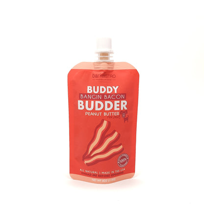 Bangin Bacon Peanut Butter Lickable Dog Treat [Doost Bundle]