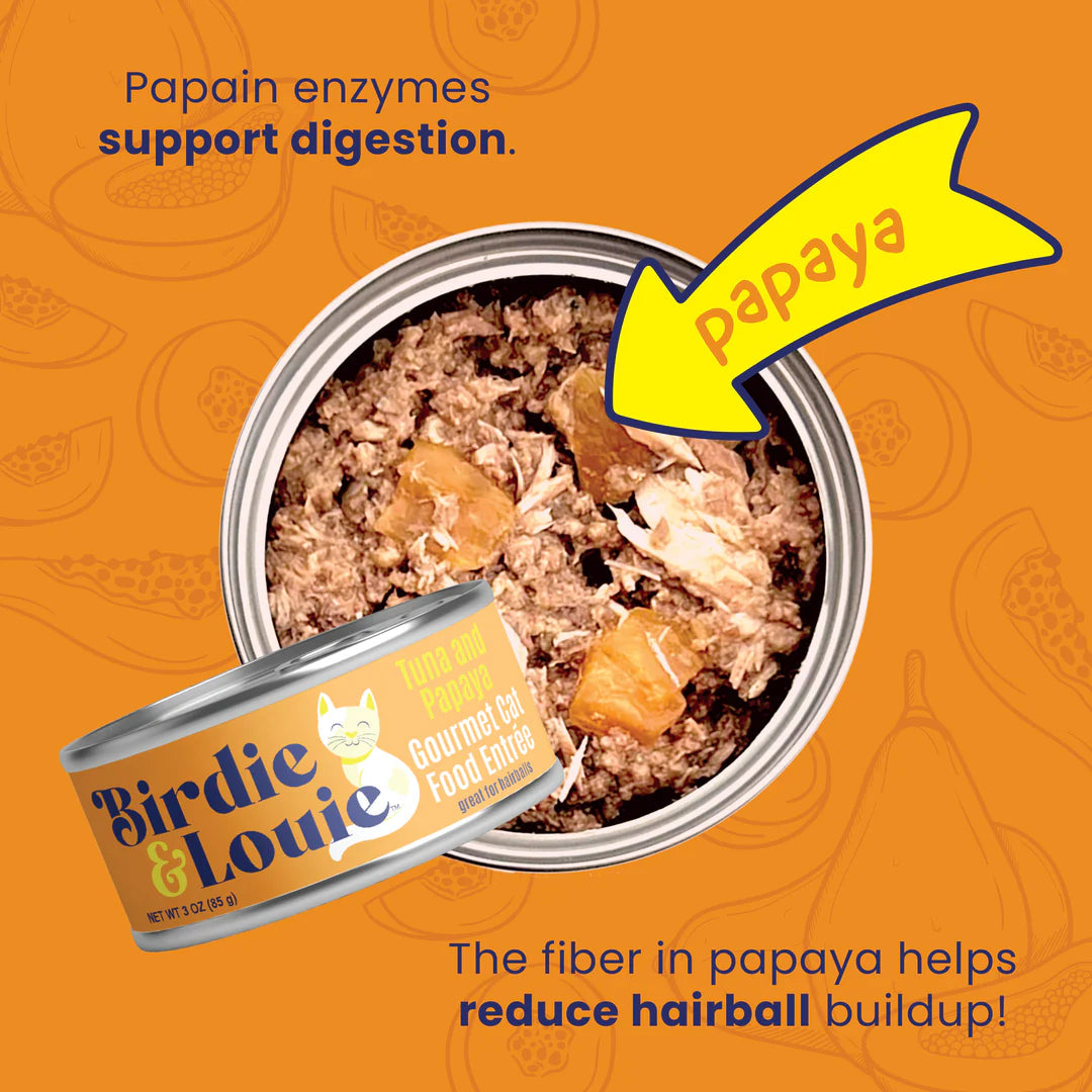 Tuna & Papaya Wet Cat Food