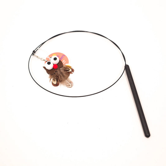 Moo – Owl Feather Wand Toy