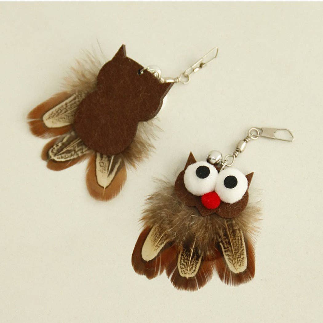 Moo – Owl Feather Wand Toy