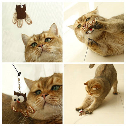 Moo – Owl Feather Wand Toy