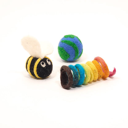 Cats For The Planet Eco Toys - Set of 3