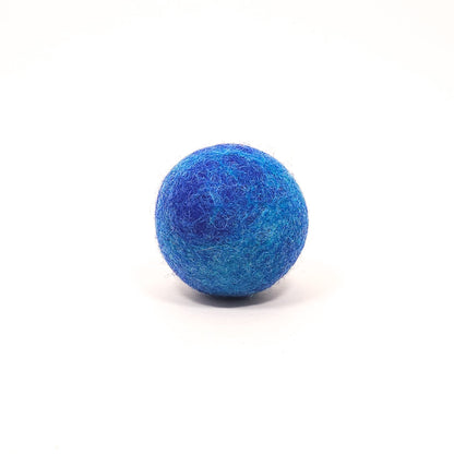 100% Wool Dog Toy Ball - Medium