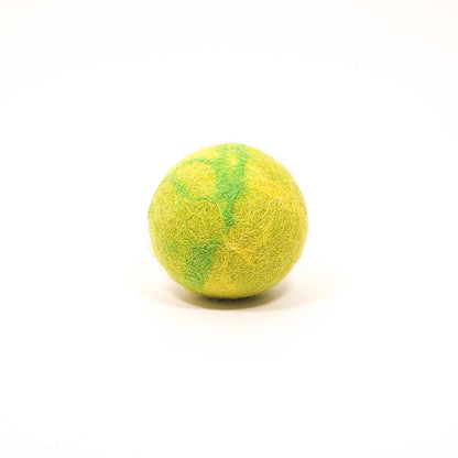 100% Wool Dog Toy Ball - Medium