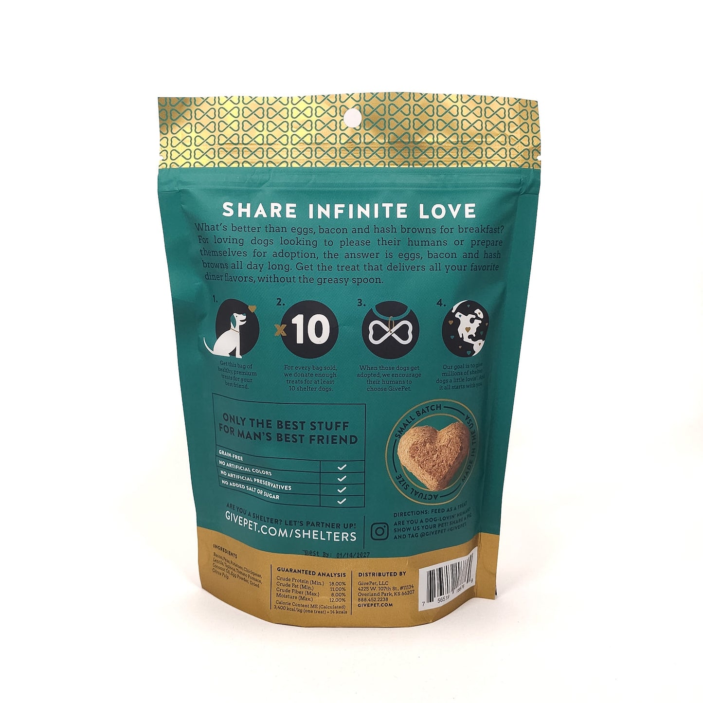 Breakfast All Day Baked Dog Treats [Doost Bundle]