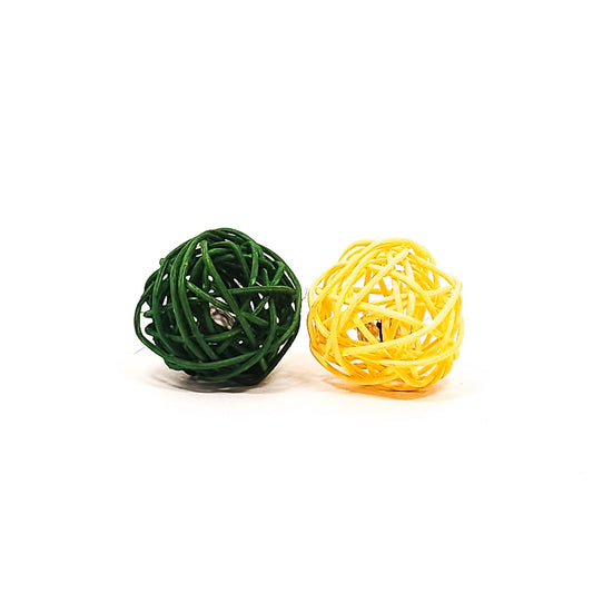 Natural Twine Balls for Cats (Set of 2)