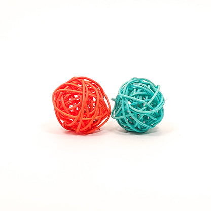 Natural Twine Balls for Cats (Set of 2) [Doost Bundle]